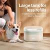 imageBundle of PETLIBRO Dog Water Fountain 21Gal270oz Capsule Dog Fountain for Medium to Large Dogs AntiSplash UltraQuiet  PETLIBRO Replacement Filters 8 Count PackWhite