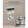 imageBundle of PETLIBRO 25L84oz Cat Water Fountain Cordless Pet Water Fountain Battery Operated  PETLIBRO Replacement Filters 4 Months Set of Filters 8 Count Pack of 1