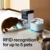 imageBundle of PETLIBRO RFID Smart App Cat Water Fountain 3L Dockstream Fountain with Collar Tag 24G WiFi  PETLIBRO RFID Automatic Cat Feeder 5G WiFi Automatic Feeder 3L Feeder with Collar Tag