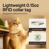 imageBundle of PETLIBRO Upgraded RFID Automatic Cat Feeder 2 Packs 5G WiFi Automatic Pet Feeder 3L Auto Cat Feeder App Control with Light Collar Tag  PETLIBRO 6 Packs Pet Food Desiccant BagBlack