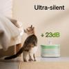 imagePETLIBRO 8 Packs Replacement Filters for Capsule Cat Water Fountain PLWF002 4 Months Set of Replacement Filters for Ultra Quiet Pet Water FountainGreen