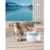 imagePETLIBRO 8 Packs Replacement Filters for Capsule Cat Water Fountain PLWF002 4 Months Set of Replacement Filters for Ultra Quiet Pet Water FountainWhite
