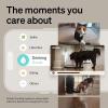 imagePETLIBRO AI Dog Camera Pet Camera Indoor with Phone App MultiPet Recognition Daily Activity Analysis ampamp Smart Summaries Cat Cam 360 View 1080P Dog Cam Night Vision 2Way Audio WiFi CamWhite