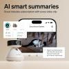 imagePETLIBRO AI Dog Camera Pet Camera Indoor with Phone App MultiPet Recognition Daily Activity Analysis ampamp Smart Summaries Cat Cam 360 View 1080P Dog Cam Night Vision 2Way Audio WiFi CamWhite