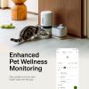 imagePETLIBRO AppControlled Cat Water Fountain Pet Water Fountain with Stainless Steel Tray Water Fountains for Cats Indoor with Drinking Monitoring 24G WiFi Cat Fountains for Drinking