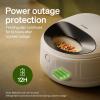 imagePETLIBRO Automatic Cat Feeder Wet Food Refrigerated New Upgraded APP Control3 Days Freshness 3 MealsSemiconductor CoolingampampQuick Chills Wet Food DispenserPolar WiFi Timed Auto Pet Feeder for Cat DogWhite
