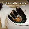 imagePETLIBRO Automatic Cat Feeder Wet Food with Stainless Steel Bowl Refrigerated Auto Cat Feeder with Semiconductor Cooling 3 Fresh Meals for 3 Days AppControlled Pet Food Dispenser Easy to CleanWhite