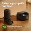 imagePETLIBRO Automatic Cat Feeder Wet Food with Stainless Steel Bowl Refrigerated Auto Cat Feeder with Semiconductor Cooling 3 Fresh Meals for 3 Days AppControlled Pet Food Dispenser Easy to CleanBlack