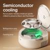 imagePETLIBRO Automatic Cat Feeder Wet Food with Stainless Steel Bowl Refrigerated Auto Cat Feeder with Semiconductor Cooling 3 Fresh Meals for 3 Days AppControlled Pet Food Dispenser Easy to CleanWhite