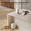 imagePETLIBRO Automatic Cat Feeder WiFi Rechargeable Cat Food Dispenser BatteryOperated with 30Day Life AIR Timed Pet Feeder for Cat ampamp Dog 2L Auto Cat FeederWhite Opaque