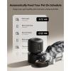imagePETLIBRO Automatic Cat Feeder with Camera 1080P HD Video with Night Vision 5G WiFi Pet Feeder with 2Way Audio Low Food ampamp Blockage Sensor Motion ampamp Sound Alerts for Cat ampamp Dog Single TrayBlack