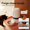 imagePETLIBRO Automatic Cat Feeder with Camera 1080P HD Video with Night Vision 5G WiFi Pet Feeder with 2Way Audio Low Food ampamp Blockage Sensor Motion ampamp Sound Alerts for Cat ampamp Dog Single TrayWhite