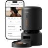 imagePETLIBRO Automatic Cat Feeder with Camera 1080P HD Video with Night Vision 5G WiFi Pet Feeder with 2Way Audio Low Food ampamp Blockage Sensor Motion ampamp Sound Alerts for Cat ampamp Dog Single TrayBlack