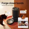 imagePETLIBRO Automatic Cat Feeder with Camera 1080P HD Video with Night Vision 5G WiFi Pet Feeder with 2Way Audio Low Food ampamp Blockage Sensor Motion ampamp Sound Alerts for Cat ampamp Dog Single TrayBlack