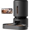 imagePETLIBRO Automatic Cat Food Dispenser for 2 Pets 5L Auto Dog Feeder Dry Food Dispenser with Splitter ampamp 2 Stainless Bowls 10s Meal Call and Timer Setting 50 Portions 6 Meals Per Day Dual Tray FeederBlack