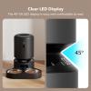 imagePETLIBRO Automatic Cat Food Dispenser for 2 Pets 5L Auto Dog Feeder Dry Food Dispenser with Splitter ampamp 2 Stainless Bowls 10s Meal Call and Timer Setting 50 Portions 6 Meals Per Day Dual Tray FeederBlack