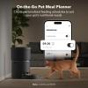 imagePETLIBRO Automatic Dog Feeder 5G WiFi 8L Large Dog Food Dispenser with VacuumSealed Cat Feeder for Airtight Storage Auto Pet Feeder with 187mm Large Food Tray for Medium Large Breed Dog Cat 34CupsBlack