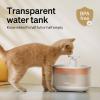 imagePETLIBRO Cat Water Fountain 71fl oz21L Ultra Quiet Pet Water Fountain for Cats Inside BPAFree Two Flow ModesVisible Water Level Cat Fountain Water Bowl Dog Water Dispenser with 4 Large FiltersOrange