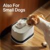 imagePETLIBRO Cat Water Fountain Cordless Pet Water Fountain Battery Operated 25L84oz Dockstream Water Fountains for Cats Indoor Cat Fountain with Stainless Steel Tray Easy to Clean BPAFreeWhite