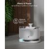 imagePETLIBRO Cordless Cat Water Fountain Rechargeable Battery Operated Wireless Pet Water Fountain 25L84oz Cat Water Dispenser for Drinking with Quiet Pump Stainless Steel Tray Easy Clean BPA Free
