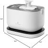 imagePETLIBRO Cordless Cat Water Fountain Rechargeable Battery Operated Wireless Pet Water Fountain 25L84oz Cat Water Dispenser for Drinking with Quiet Pump Stainless Steel Tray Easy Clean BPA Free