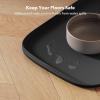 imagePETLIBRO Pet Food Mat for Cat ampamp Dog Waterproof NonSlip Silicone Cat Food Mat for Feeder ampamp Fountain Dog Food Mat for Bowl ampamp Waterer Raised Edge Spill Protection Floor Cove Feeding Mat 177quotx12quotBlack