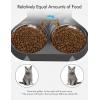 imagePETLIBRO Pet Food Splitter with Stainless Steel Bowls Automatic Cat Feeder Bowls for Two Cats or Dogs Suitable for PETLIBRO Automatic Cat Feeder PLAF005 PLAF006 PLAF103 PLAF203Black