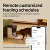 imagePETLIBRO RFID Automatic Cat Feeder Collar Tag Activated Personal Meals 5G WiFi Multiple Cats Feeder for 3 Cats App Control Cat Food Dispenser for Pets with Different DietsMultiple Cats Feeder