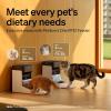 imagePETLIBRO RFID Automatic Cat Feeder for 2 Cats Collar Tag Activated Personal Meal 5Gampamp24G WiFi Programmable Food Dispenser for Multiple Cats with Different Diets