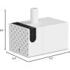 imagePETLIBRO Replacement Wireless Pump for Cat Water Fountain PLWF005PLWF115PLWF105 Cleaning Super Quiet Pump for Pet Water Fountain Dog Dispenser