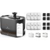 imageBundle of PETLIBRO App Cat Water Fountain 25L84oz Dockstream Pet Fountain for Cats Inside with 24GHz WiFi  PETLIBRO 8 Pack Replacement Filters for Dockstream Cat Water FountainBlack