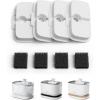 imageBundle of PETLIBRO App Cat Water Fountain 25L84oz Dockstream Pet Fountain for Cats Inside with 24GHz WiFi  PETLIBRO 8 Pack Replacement Filters for Dockstream Cat Water FountainWhite