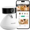 imagePETLIBRO AI Dog Camera Pet Camera Indoor with Phone App MultiPet Recognition Daily Activity Analysis ampamp Smart Summaries Cat Cam 360 View 1080P Dog Cam Night Vision 2Way Audio WiFi CamWhite