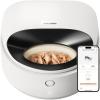 imagePETLIBRO Automatic Cat Feeder Wet Food Refrigerated New Upgraded APP Control3 Days Freshness 3 MealsSemiconductor CoolingampampQuick Chills Wet Food DispenserPolar WiFi Timed Auto Pet Feeder for Cat DogWhite