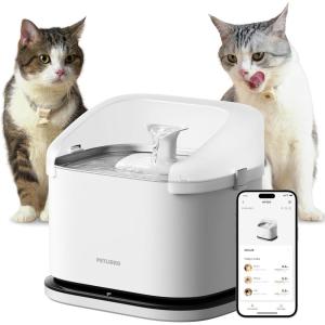 imagePETLIBRO 8 Packs Replacement Filters for Capsule Cat Water Fountain PLWF002 4 Months Set of Replacement Filters for Ultra Quiet Pet Water FountainWhite