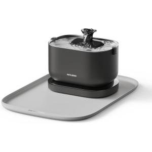 imagePETLIBRO Cat Water Fountain Wireless Pet Fountain Battery Operated 25L84oz Dockstream Automatic Dog Water Dispenser  PETLIBRO Dog Food Mat Safety Silicone Cat Food Mat for Feeder ampamp Fountain