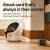 imageBundle of PETLIBRO Luma Automatic Cat Litter Box AI Waste Analysis PETLIBRO Upgrade Cat Water Fountain Battery Operated App Monitoring 3L101oz Dockstream 2 with Stainless Steel Tray 5GHz WiFi