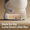 imagePETLIBRO Luma Automatic Cat Litter Box AI Camera Waste Analysis Triple Safety Protection Self Cleaning Litter Box Odor Control inApp Usage Tracking OpenTop MultiCat Recognition LitterBoxWhite