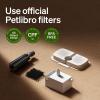 imagePETLIBRO Upgrade Cordless Cat Water Fountain  8 Packs Genuine Cat Fountain Filter Replacement App Monitoring 3L101oz Dockstream 2 Pet Water Fountain with Stainless Steel Tray 4Month Set EasySwapWhite