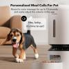 imagePETLIBRO Automatic Multiple Cats Feeder 5G WiFi Automatic Dog Food Dispenser with Freshness Preservation 5L Timed Pet Feeder with Low Food Sensor Up to 10 Meals Per Day Granary White