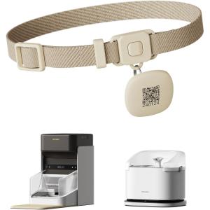 imagePETLIBRO Upgraded RFID Collar Tag for One RFID Automatic Cat Feeder PLAF301 and Smart App Monitoring Multi Cats Water Fountain PLWF305 Lightweight and Compact Tag with Snap Release Design