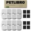 imagePETLIBRO Cats Water Fountain for Multi Cats Cat Fountain with RFID Recognition Each Pet 3L101oz PumpFree Cat Water Fountain Stainless Steel Tray 24G WiFi APP Pet Water Fountain x2 Collar TagsWhite