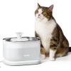 imagePETLIBRO Dog Food Mat Keep Floors Clean Under Food amp Water Bowls NonSlip Waterproof Mat for Automatic Feeders amp Cat Water Fountains 22 x 165 BlackWhite