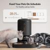 imagePETLIBRO Pet Food Desiccant Bags for Automatic Cat Dog Feeders 6 Packs Moisture Absorbing Replacement Packs Compatible with PETLIBRO Automatic Cat Feeder PLAF005 PLAF006 PLAF103 PLAF203 PLAF301Black