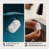 imagePETLIBRO Stainless Steel Cat Water Fountain 101oz3L Automatic Water Dispenser for Cats Indoor Quiet Pet Water Dispenser with 2 Filters Adjustable Flow Cat Fountain Also for Small DogsWhite
