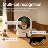 image:imageBundle of PETLIBRO Automatic Litter Box and Cat Feeder with Camera Self Cleaning Litter Box with AI Camera Waste Analysis MultiCats Recognition and Auto OdorControl Smart Feeder with APP Control