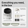 image:imagePETLIBRO Automatic Litter Box with AICamera Waste Analysis amp 90Day AI Trial OpenTop Self Cleaning Litter Box for Large Cats with MultiCats Recognition Weight amp Usage Tracking Auto OdorControlWhite