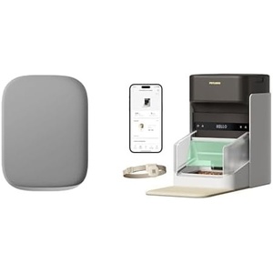 image:imageBundle of PETLIBRO Dog Food Mat RFID Automatic Cat Feeder Collar TagActivated Personalized Meals 5Gamp24G WiFi Programmable Food Dispenser amp Diet Tracking for MultiPet Homes and Different Diets