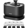 image:imagePETLIBRO Cordless Cat Water Fountain Cat Fountain Battery Operated Pet Water Fountain with Stainless Steel Tray 25L84oz Cat Fountains with 5 Replacement Filters Easy to Clean Dog Water FountainBlack