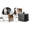 image:imageBundle of PETLIBRO Automatic Litter Box with Cordless Cat Water Fountain Self Cleaning Litter Box with AI Waste Analysis MultiCats Recognition amp Odor Control Stainless Steel Fountain